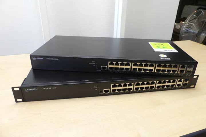 2x Lancom GS-2326P+ Netzwerk-Switch, PoE Modell: GS-2326P+